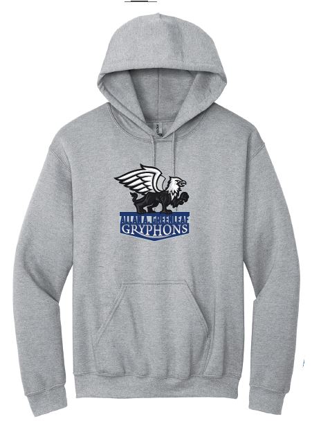 ALLAN A. GREENLEAF HOODED SWEATSHIRT